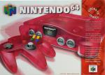 Nintendo 64 System - Watermelon Red Box Art Front